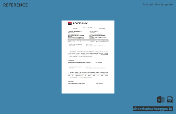 Beispielvorschau zur Schließung der russischen Rosbank